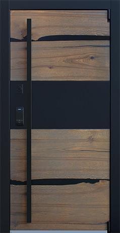 Стальная дверь «Ресурс» с умным замком